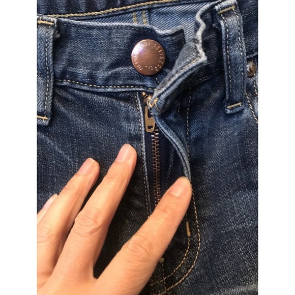 Red Card Anniversary 25th Anniversary Medium Wash Jeans Sz 24 30x27 - Picture 6 of 11